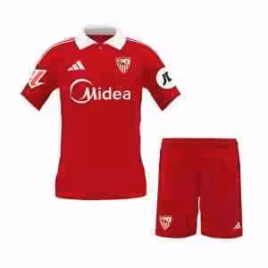 Maglietta Calcio Sevilla Away Set Bambino 2025 2026