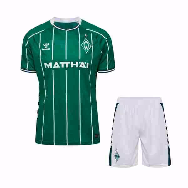 Camiseta Werder Bremen 1ª Niño 2025-2026 Maglietta Calcio Werder Bremen Prima Set Bambino 2025 2026