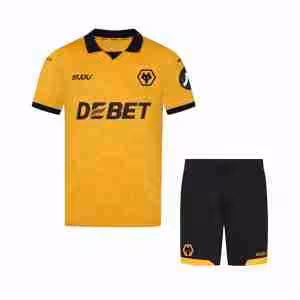 Maglietta Calcio Wolves Prima Set Bambino 2025 2026