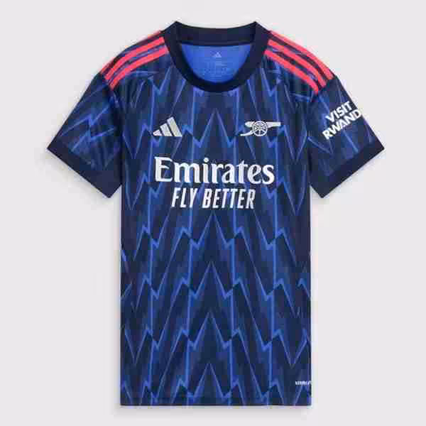 Camiseta Arsenal 2ª Mujer 2025-2026 Thailandia Maglietta Calcio Arsenal Away Donna 2025 2026