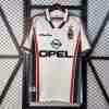 Thailandia Maglietta Calcio Away AC Milan Retro 1998 1999