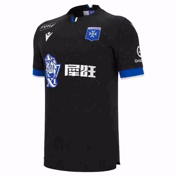 Tailandia Camiseta AJ Auxerre 2ª 2025-2026 Thailandia Maglietta Calcio Away AJ Auxerre 2025 2026