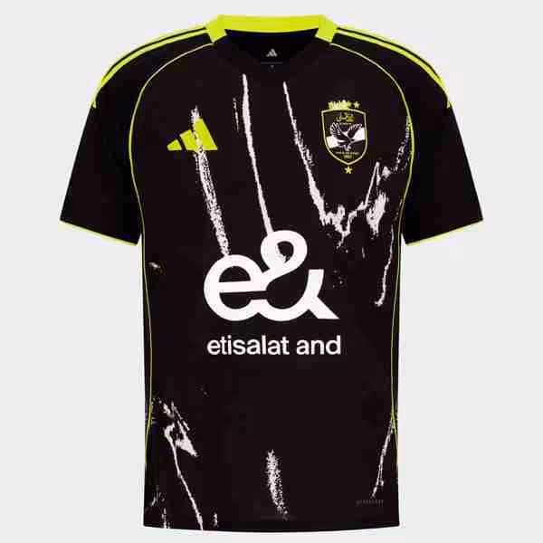 Tailandia Camiseta Al Ahly SC 2ª 2025-2026 Thailandia Maglietta Calcio Away Al Ahly SC 2025 2026