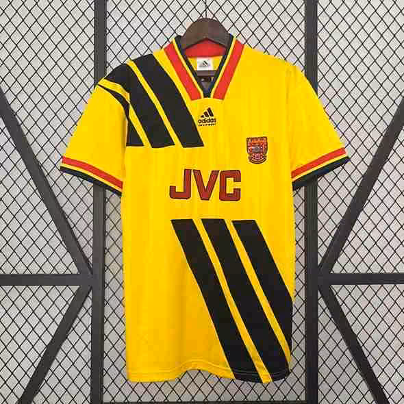 Tailandia Camiseta Arsenal 2ª Retro 1993 1994 Thailandia Maglietta Calcio Away Arsenal Retro 1993 1994