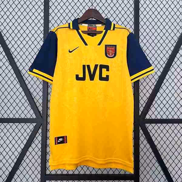 Tailandia Camiseta Arsenal 2ª Retro 1996 1997 Thailandia Maglietta Calcio Away Arsenal Retro 1996 1997