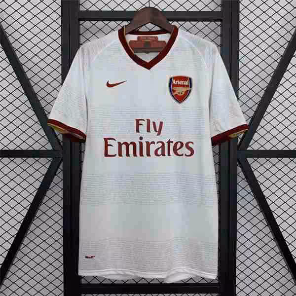 Camiseta Arsenal 2ª Retro 2007-2008 Thailandia Maglietta Calcio Away Arsenal Retro 2007 2008