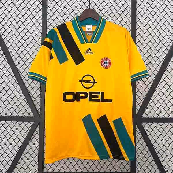 Tailandia Camiseta Bayern Munich 2ª Retro 1993 1995 Thailandia Maglietta Calcio Away Bayern Monaco Retro 1993 1995