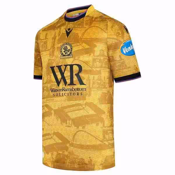 Tailandia Camiseta Blackburn Rovers 2ª 2025-2026 Thailandia Maglietta Calcio Away Blackburn Rovers 2025 2026