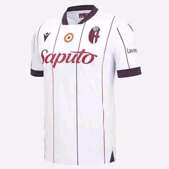 Tailandia Camiseta Bologna 2ª 2025-2026 Thailandia Maglietta Calcio Away Bologna 2025 2026