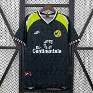 Thailandia Maglietta Calcio Away Borussia Dortmund Retro 1995 1996