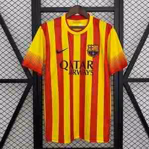 Thailandia Maglietta Calcio Away FC Barcellona Retro 2013 2014