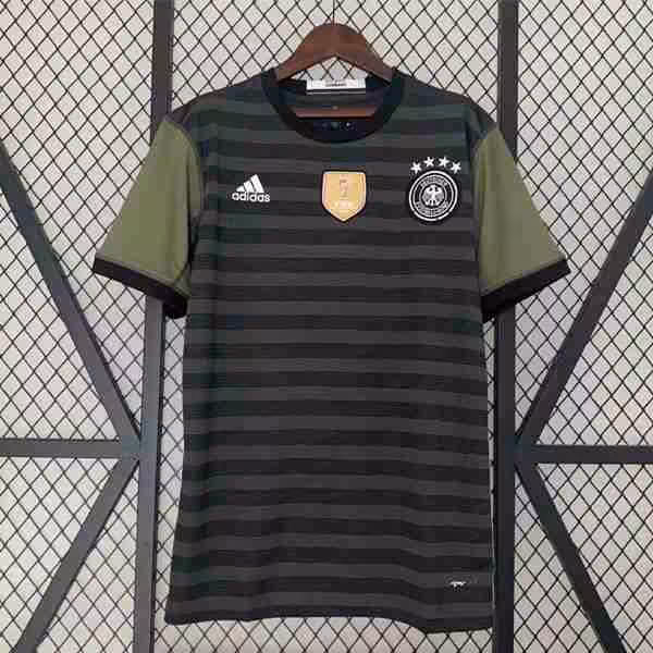 Tailandia Camiseta Alemania 1ª Retro 2016 Thailandia Maglietta Calcio Away Germania Retro 2016