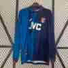 Thailandia Maglietta Calcio Away Manica Lunga Arsenal Retro 1995 1996