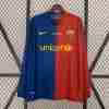 Thailandia Maglietta Calcio Away Manica Lunga FC Barcellona Retro 2008 2009