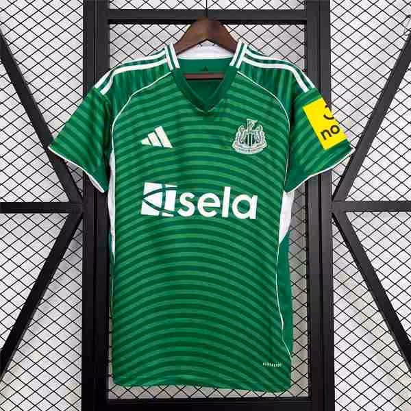 Tailandia Camiseta Newcastle United 2ª 2025-2026 Thailandia Maglietta Calcio Away Newcastle United 2025 2026