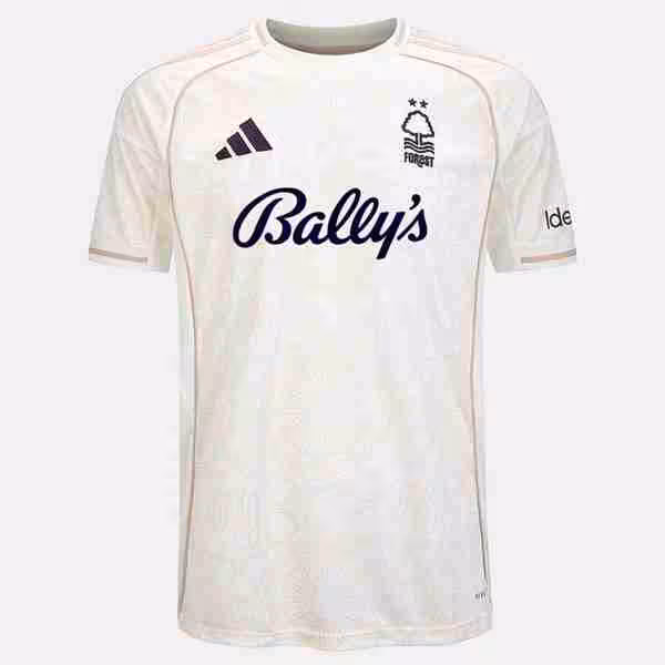 Tailandia Camiseta Nottingham Forest 2ª 2025-2026 Thailandia Maglietta Calcio Away Nottingham Forest 2025 2026
