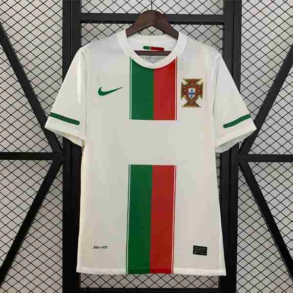 Camiseta Portugal 2ª Retro 2010 Thailandia Maglietta Calcio Away Portogallo Retro 2010