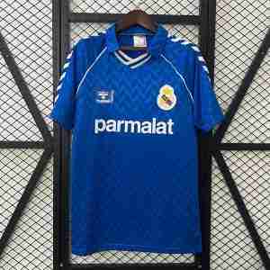 Thailandia Maglietta Calcio Away Real Madrid Retro 1986 1988