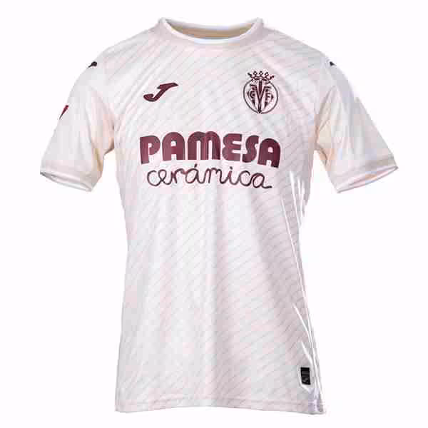 Tailandia Camiseta Villarreal 2ª 2025-2026 Thailandia Maglietta Calcio Away Villarreal 2025 2026