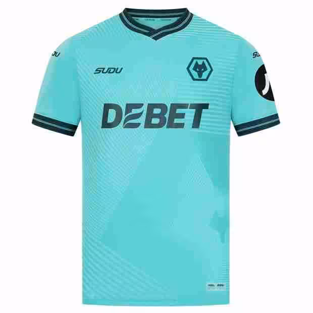Tailandia Camiseta Wolves 2ª 2025-2026 Thailandia Maglietta Calcio Away Wolves 2025 2026