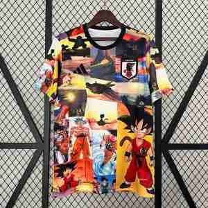 Thailandia Maglietta Calcio Giappone Dragonball Speciale 25 26