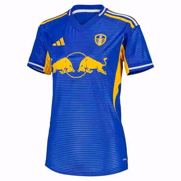 Camiseta Leeds United 2ª Mujer 2025-2026 Thailandia Maglietta Calcio Leeds United Away Donna 2025 2026