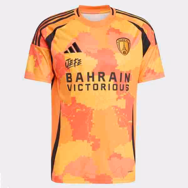 Thailandia Maglietta Calcio Paris FC Speciale 2025 2026 Arancione Thailandia Maglietta Calcio Paris FC Speciale 2025 2026 Arancione