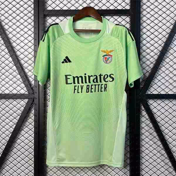 Tailandia Camiseta Benfica Portero 2025-2026 Verde Thailandia Maglietta Calcio Portiere Benfica 2025 2026 Verde