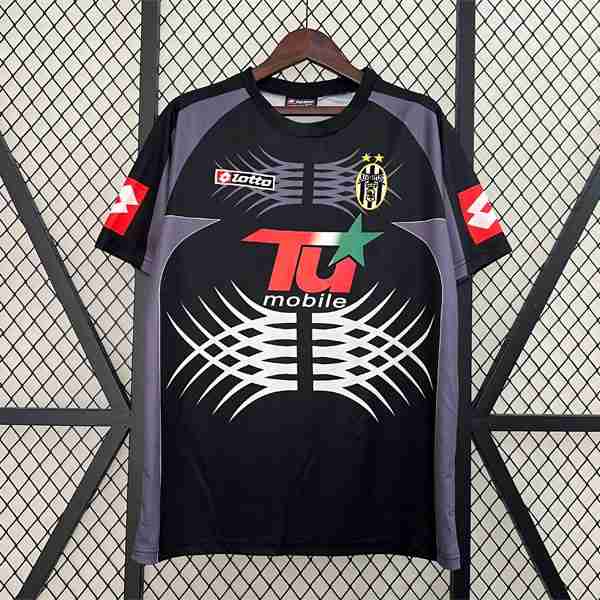 Tailandia Camiseta Juventus Portero Retro 2001 2002 Thailandia Maglietta Calcio Portiere Juventus Retro 2001 2002