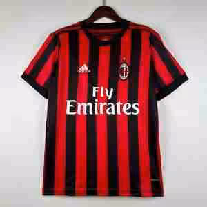 Thailandia Maglietta Calcio Prima AC Milan Retro 2017 2018