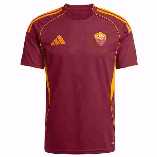 Tailandia Camiseta AS Roma 1ª 2025-2026 Thailandia Maglietta Calcio Prima AS Roma 2025 2026