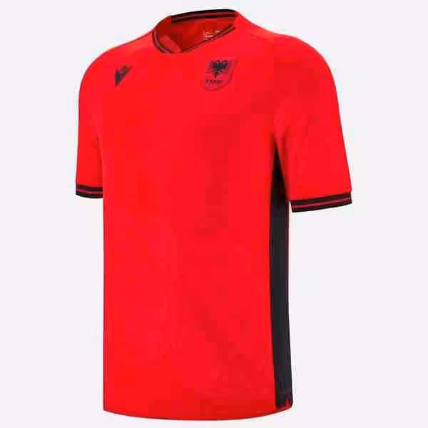 Tailandia Camiseta Albania 1ª 2025 Thailandia Maglietta Calcio Prima Albania 2025 2026