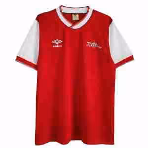 Thailandia Maglietta Calcio Prima Arsenal Retro 1983 1984 Rosso