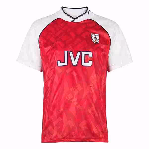 Thailandia Maglietta Calcio Prima Arsenal Retro 1990 1991 Rosso Thailandia Maglietta Calcio Prima Arsenal Retro 1990 1991 Rosso