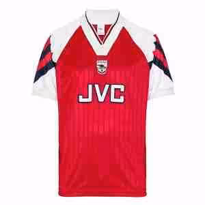 Thailandia Maglietta Calcio Prima Arsenal Retro 1992 1994 Rosso