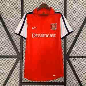 Thailandia Maglietta Calcio Prima Arsenal Retro 2001 2002