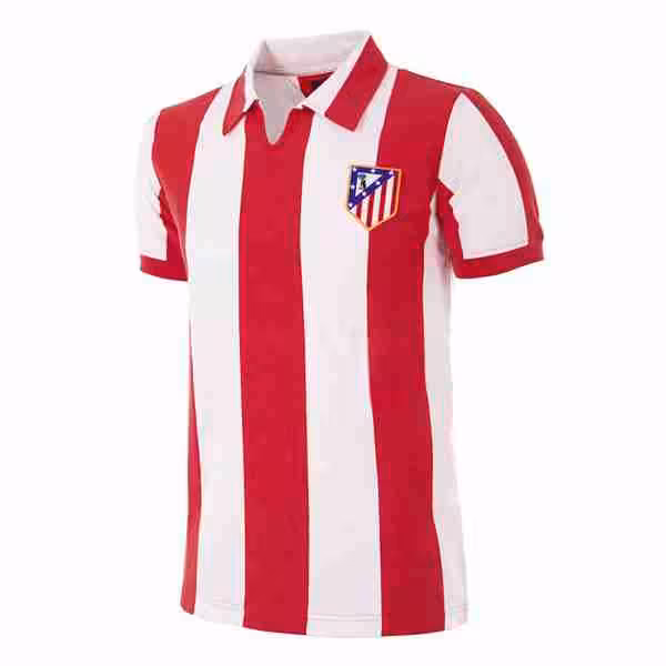 Thailandia Maglietta Calcio Prima Atletico Madrid Retro 1970 1971 Thailandia Maglietta Calcio Prima Atletico Madrid Retro 1970 1971