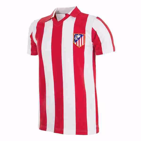 Thailandia Maglietta Calcio Prima Atletico Madrid Retro 1985 1986 Thailandia Maglietta Calcio Prima Atletico Madrid Retro 1985 1986