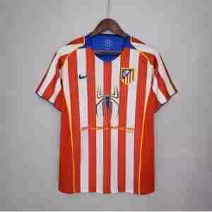 Thailandia Maglietta Calcio Prima Atletico Madrid Retro 2004 2005
