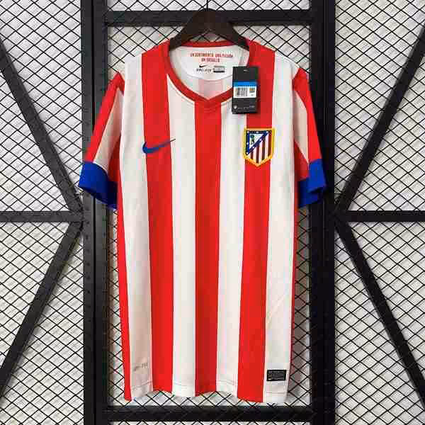 Tailandia Camiseta Atletico Madrid 1ª Retro 2012-2013 Thailandia Maglietta Calcio Prima Atletico Madrid Retro 2012 2013