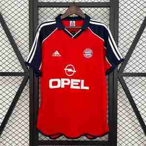 Thailandia Maglietta Calcio Prima Bayern Monaco Retro 2000 2001
