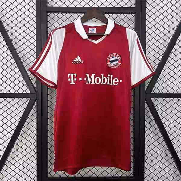 Tailandia Camiseta Bayern Munich 1ª Retro 2003-2004 Thailandia Maglietta Calcio Prima Bayern Monaco Retro 2003 2004