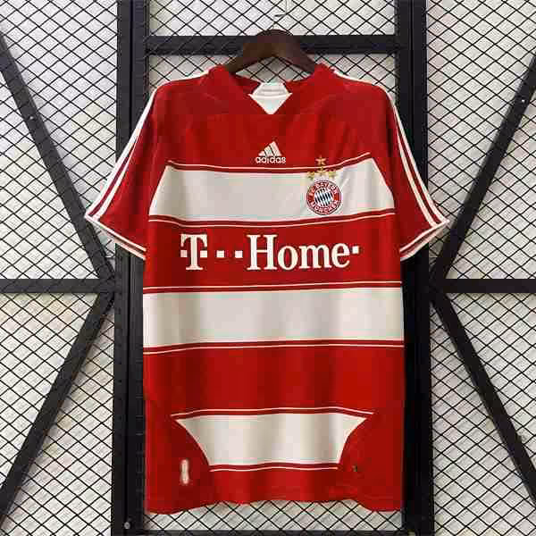 Tailandia Camiseta Bayern 1ª Retro 2007-2008 Thailandia Maglietta Calcio Prima Bayern Monaco Retro 2007 2008