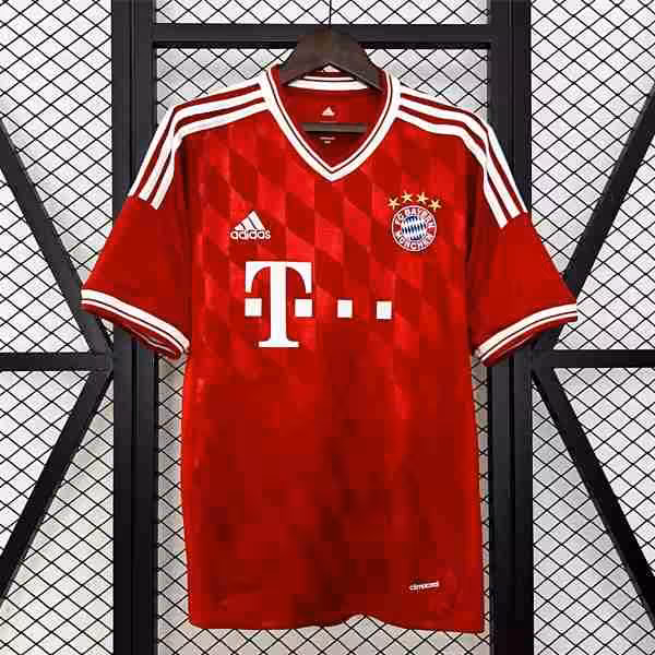 Tailandia Camiseta Bayern Munich 1ª Retro 2013-2014 Thailandia Maglietta Calcio Prima Bayern Monaco Retro 2013 2014