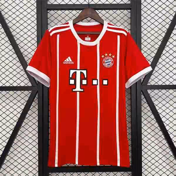 Tailandia Camiseta Bayern Munich 1ª Retro 2017-2018 Thailandia Maglietta Calcio Prima Bayern Monaco Retro 2017 2018