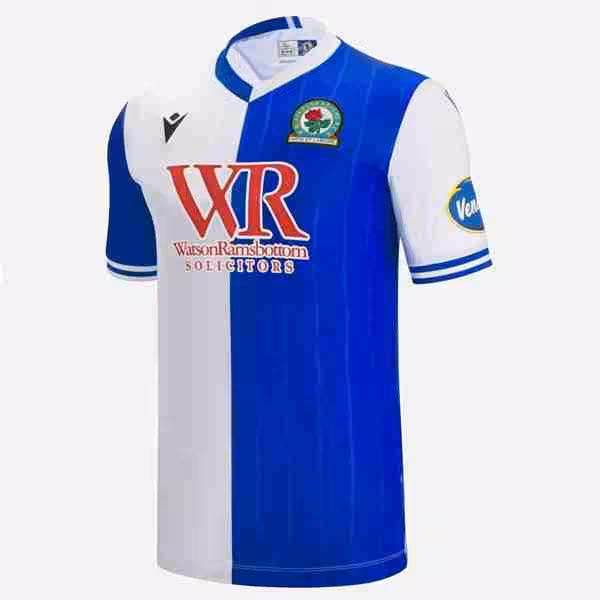 Tailandia Camiseta Blackburn Rovers 1ª 2025-2026 Thailandia Maglietta Calcio Prima Blackburn Rovers 2025 2026
