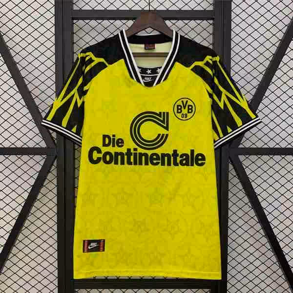 Camiseta Dortmund 1ª Retro 1994-1995 Thailandia Maglietta Calcio Prima Borussia Dortmund Retro 1994 1995