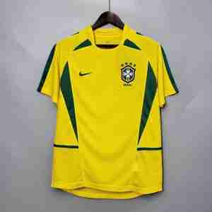 Thailandia Maglietta Calcio Prima Brasile Retro 2002