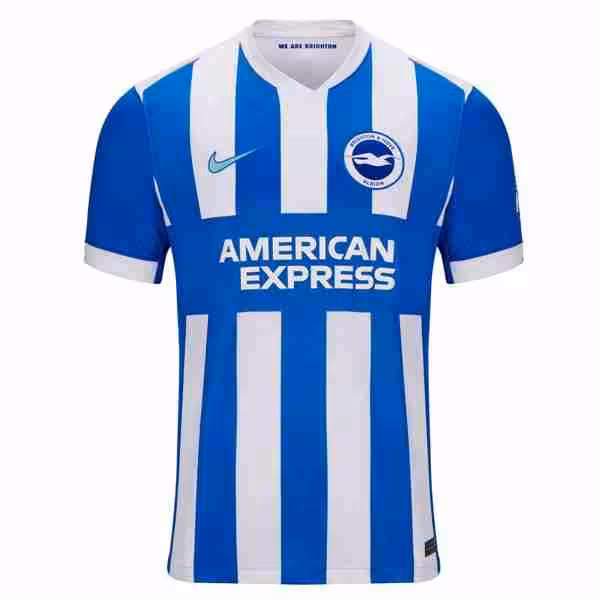 Tailandia Camiseta Brighton & Hove Albion 1ª 2025-2026 Thailandia Maglietta Calcio Prima Brighton 2025 2026