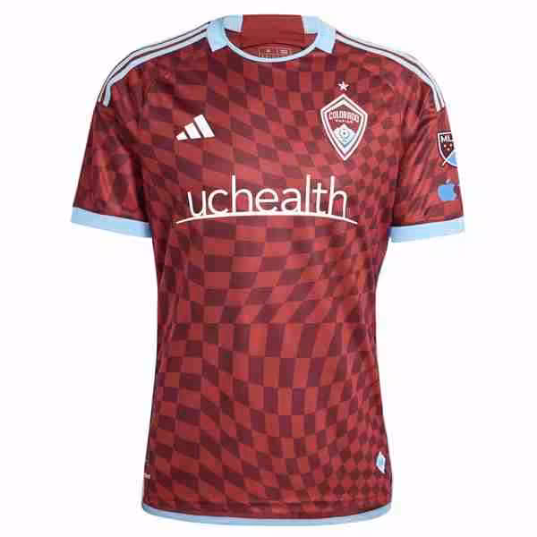 Tailandia Camiseta Colorado Rapids 1ª 2025 Thailandia Maglietta Calcio Prima Colorado Rapids 2025 2026